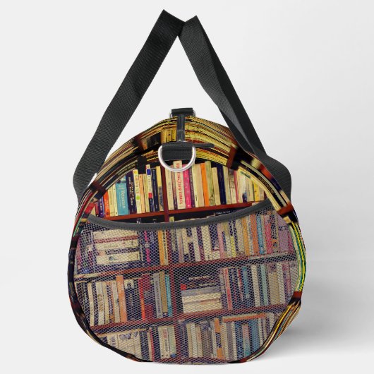 Library Shelves Duffle Bag (Rechts)