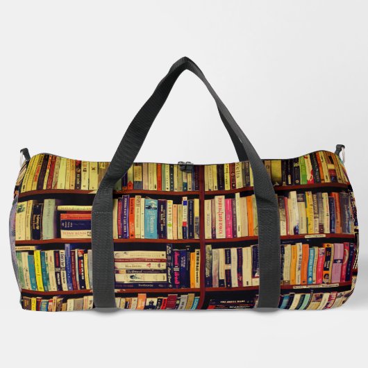 Library Shelves Duffle Bag (Rückseite)