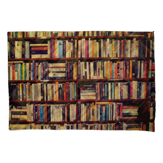 Library Shelves Kissenbezug (Vorderseite)