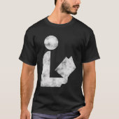 Library Sign Long Sleeve Shirt verblasste Cloud Vi (Vorderseite)