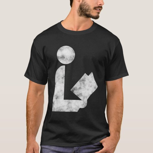 Library Sign Long Sleeve Shirt verblasste Cloud Vi (Vorderseite)