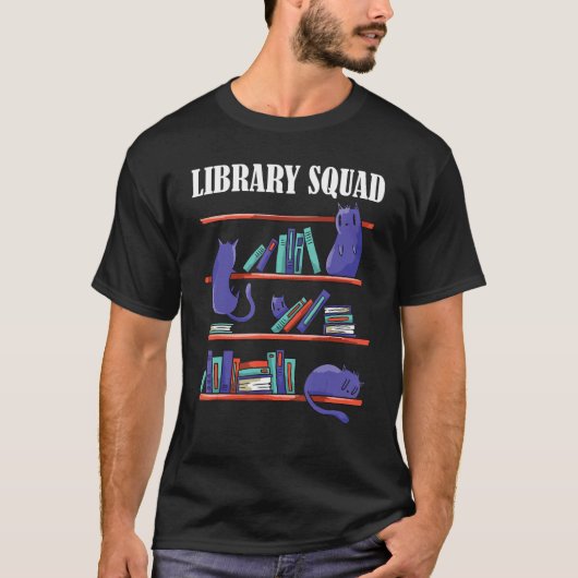 Library Squad_7 T-Shirt (Vorderseite)