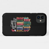 Library Squad Christmas Book Lovers Team Reading Case-Mate iPhone Hülle (Rückseite (Horizontal))