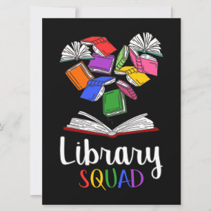 Library Squad I Einladung