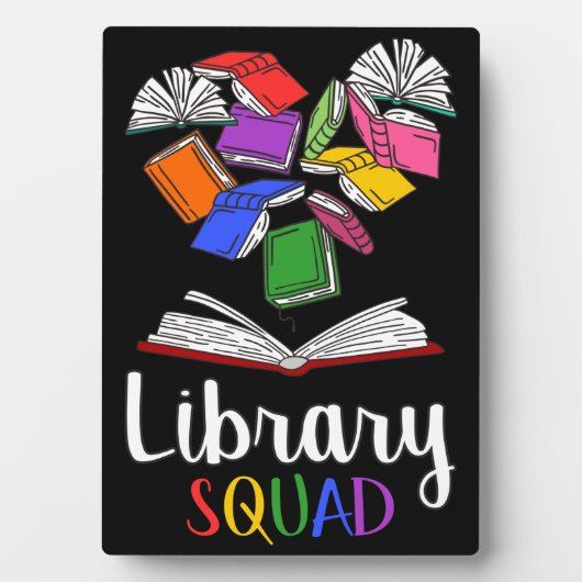Library Squad I Fotoplatte (Vorderseite)
