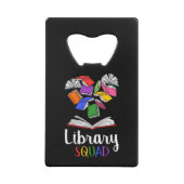 Library Squad I Geldbeutel Flaschenöffner (Rückseite)