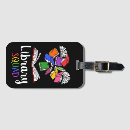 Library Squad I Gepäckanhänger (Vorderseite (Horizontal))