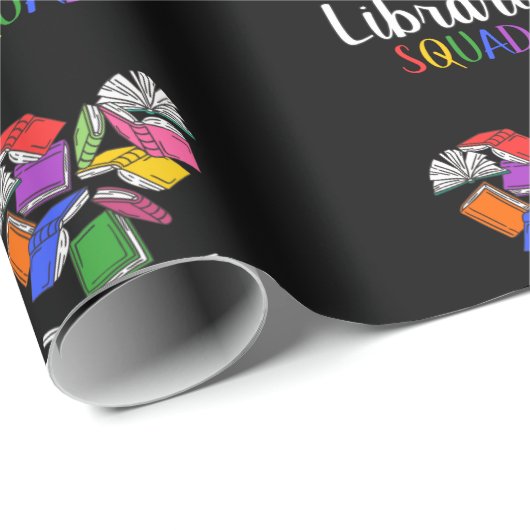 Library Squad I Geschenkpapier (Rolleneckpunkt)