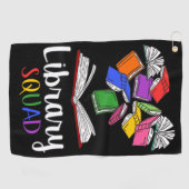 Library Squad I Golfhandtuch (Horizontal)