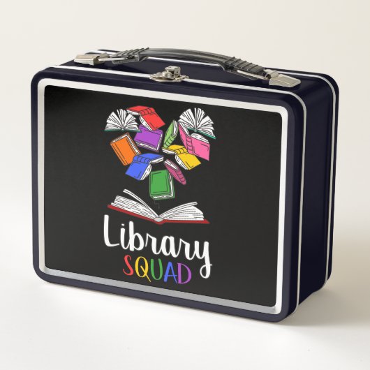 Library Squad I Metall Brotdose (Vorderseite)