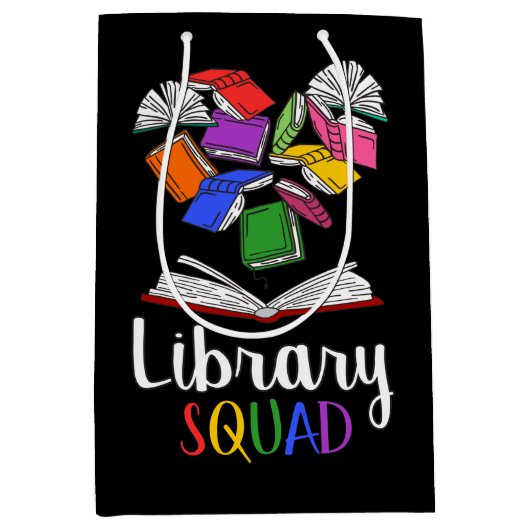 Library Squad I Mittlere Geschenktüte (Vorderseite)