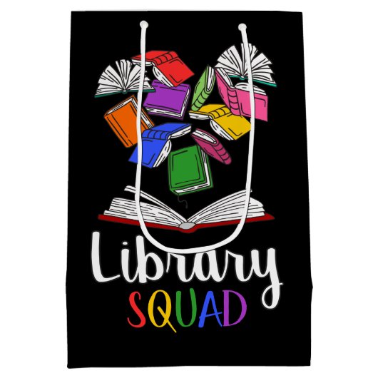 Library Squad I Mittlere Geschenktüte (Rückseite)