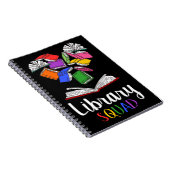 Library Squad I Notizblock (Rechte Seite)