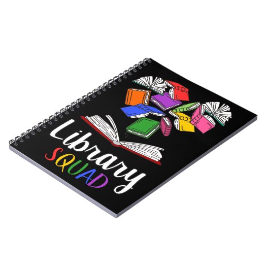 Library Squad I Notizblock (Linke Seite)