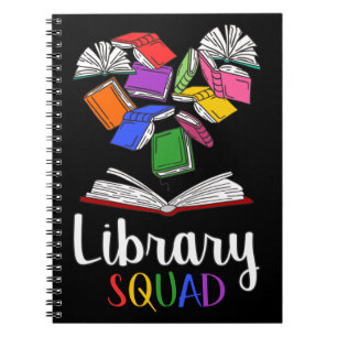 Library Squad I Notizblock