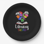 Library Squad I Pappteller (Vorderseite)