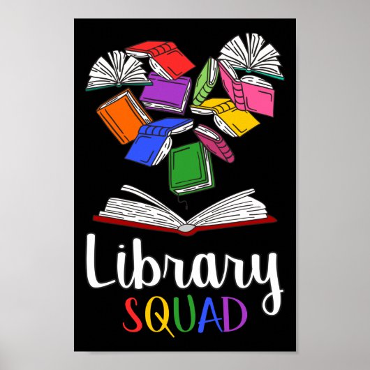 Library Squad I Poster (Vorne)