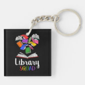 Library Squad I Schlüsselanhänger (Rückseite)