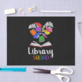 Library Squad I Seidenpapier (Handwerk)