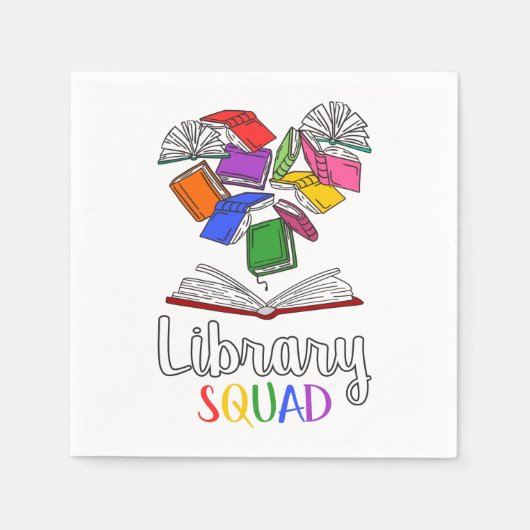 Library Squad I Serviette (Vorderseite)