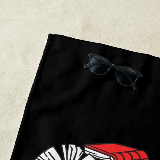 Library Squad I Strandtuch (Beispiel)