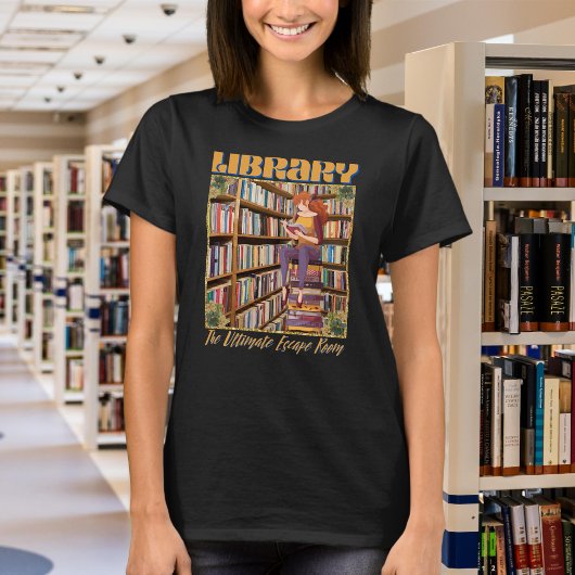Library The Ultimate Escape Room T - Shirt