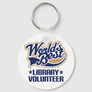 Library Volunteer-Geschenk Schlüsselanhänger