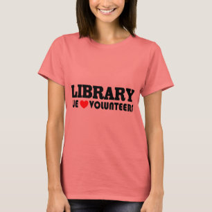 Library Volunteer T - Shirt