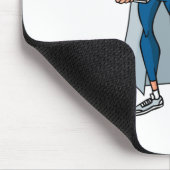 Libraryman mit KRIEGSGEFANGEN! Mousepad (Ecke)