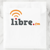 libre.fm Sticker (Tasche)