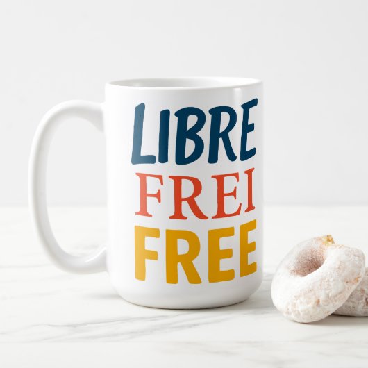 Libre Kaffeetasse (Mit Donut)