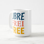 Libre Kaffeetasse (Vorderseite Links)