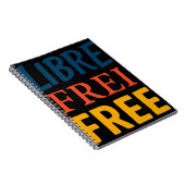Libre Notizblock (Rechte Seite)