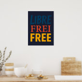 Libre Poster (Küche)