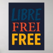 Libre Poster (Vorne)