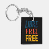 Libre Schlüsselanhänger (Vorderseite links)