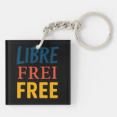 Libre Schlüsselanhänger (Rückseite)