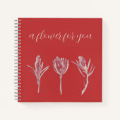 Libreta A Flower for you Notizblock (Vorderseite)