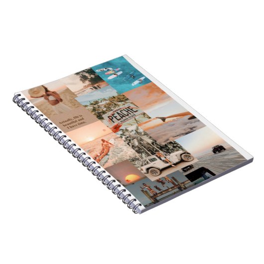 Libreta aesthetic summer vibes collage notizblock (Rechte Seite)