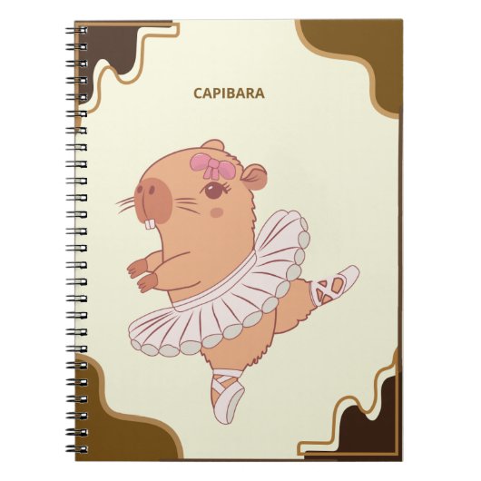 "Libreta Capibara – Diseño Adorable y Único" Notizblock (Vorderseite)