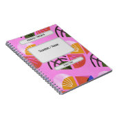 Libreta con espiral, coloridad, editable notizblock (Rechte Seite)