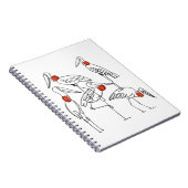 Libreta con espiral notizblock (Rechte Seite)