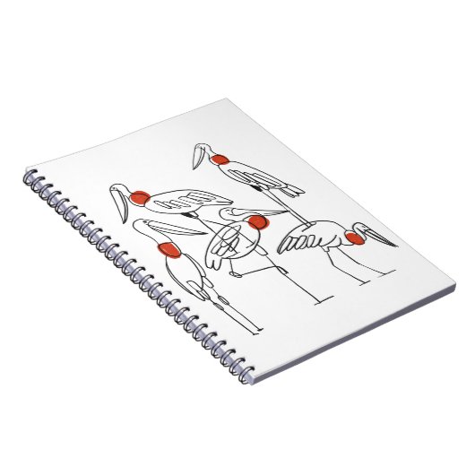 Libreta con espiral notizblock (Rechte Seite)