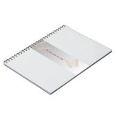 Libreta con espiral notizblock (Linke Seite)