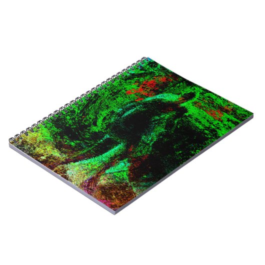 Libreta con espiral notizblock (Linke Seite)