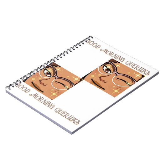 Libreta con espiral notizblock (Linke Seite)