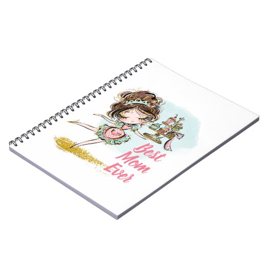 Libreta con espiral para mamá notizblock (Linke Seite)