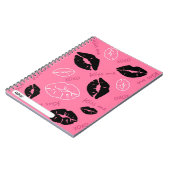 libreta con fondo xoxo notizblock (Linke Seite)