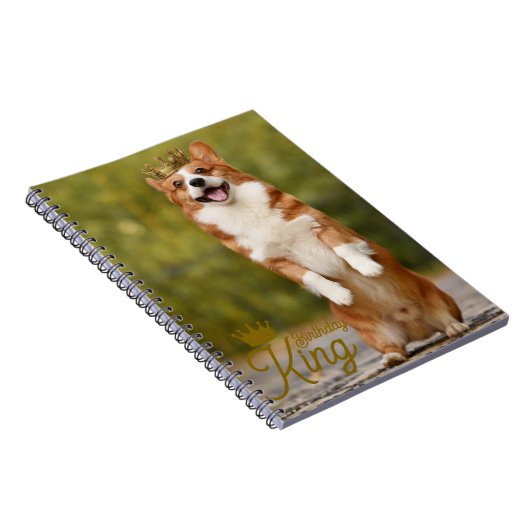 Libreta con imagen de Corgi Notizblock (Rechte Seite)