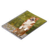 Libreta con imagen de Corgi Notizblock (Linke Seite)
